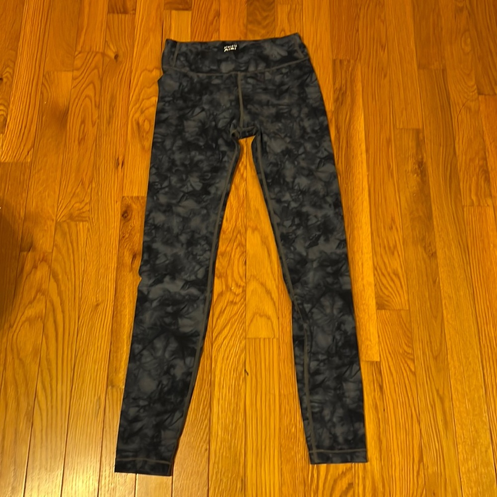 Athleta - Blue Tie-Dye Leggings